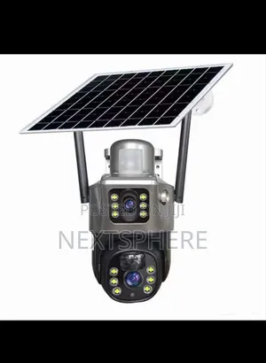 4g Solar PTZ Camera - Dual Lens Solar CCTV Camera V380 App