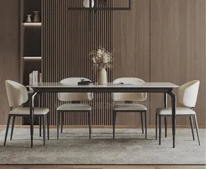 Marble Top Dinning Table Set by 4 Seats