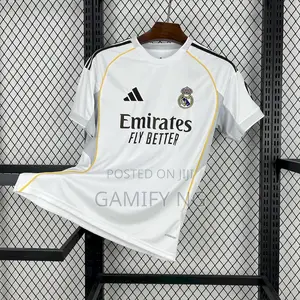 Real Madrid Home Jersey