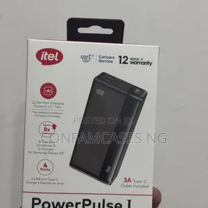 Itel 30000mah Fast Charging Power Bank