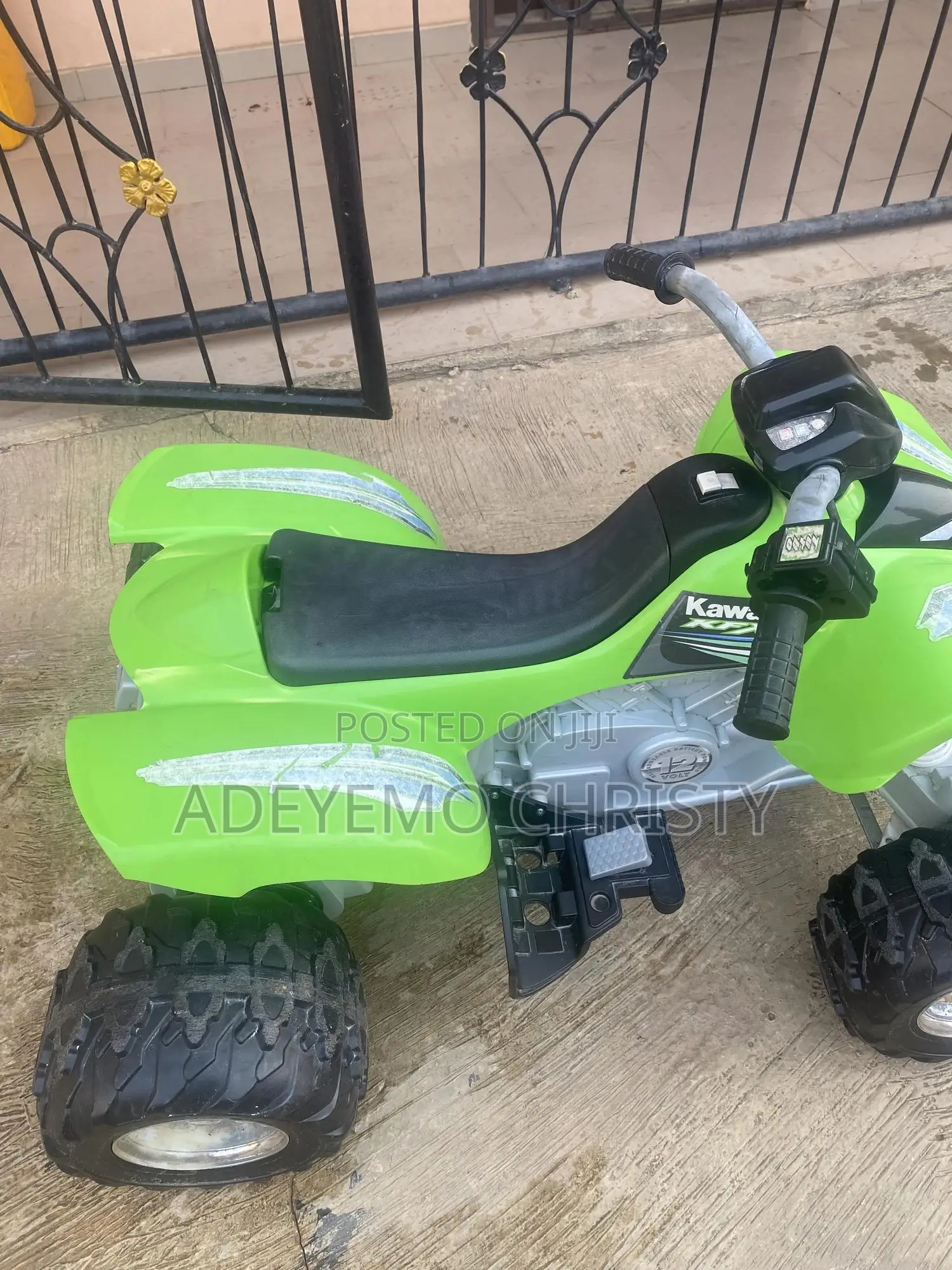 12 Volt Battery Power Bike For Kids