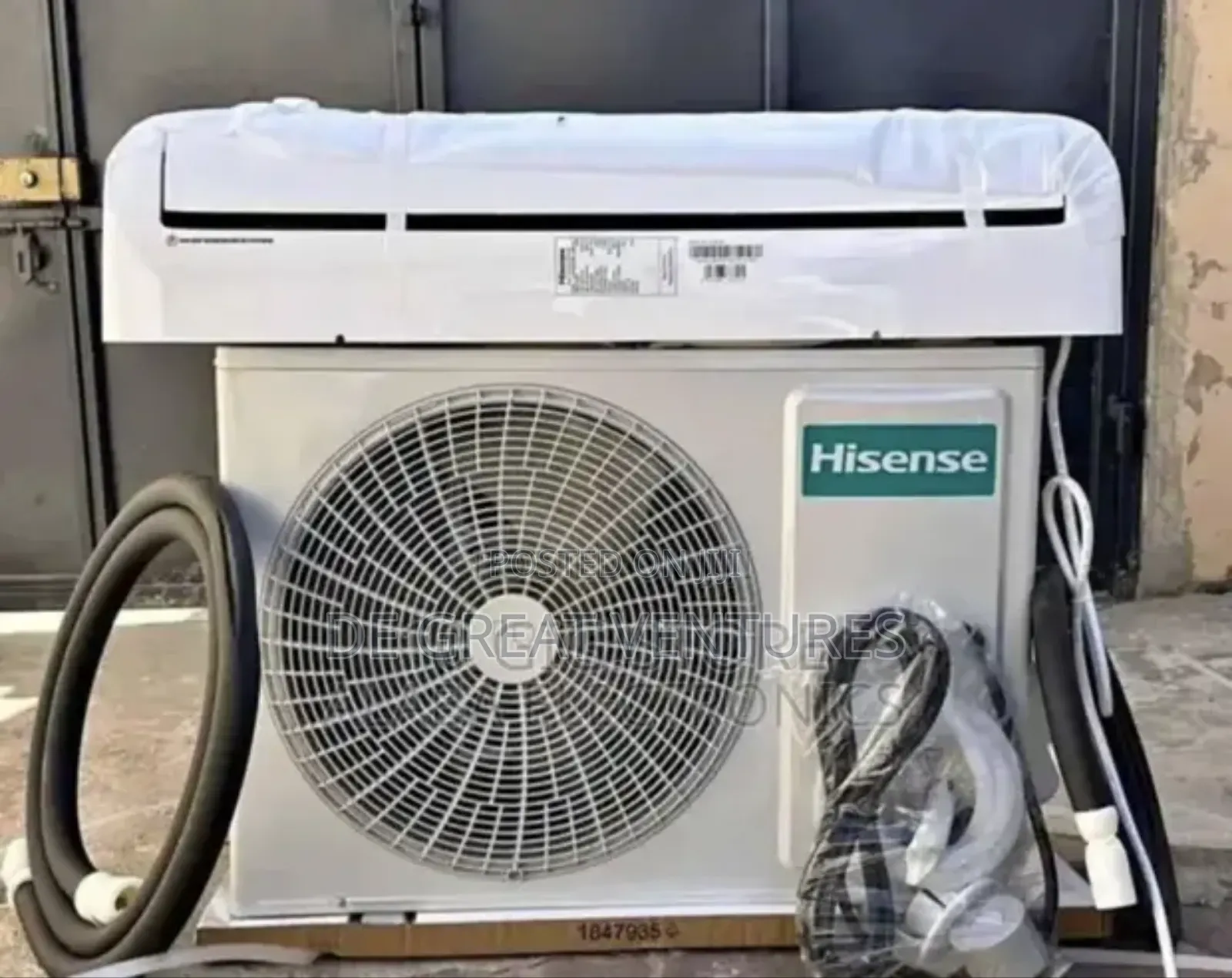 Brand New Hisense 1hp+Kits Split Unit Air Conditioner✓Copper