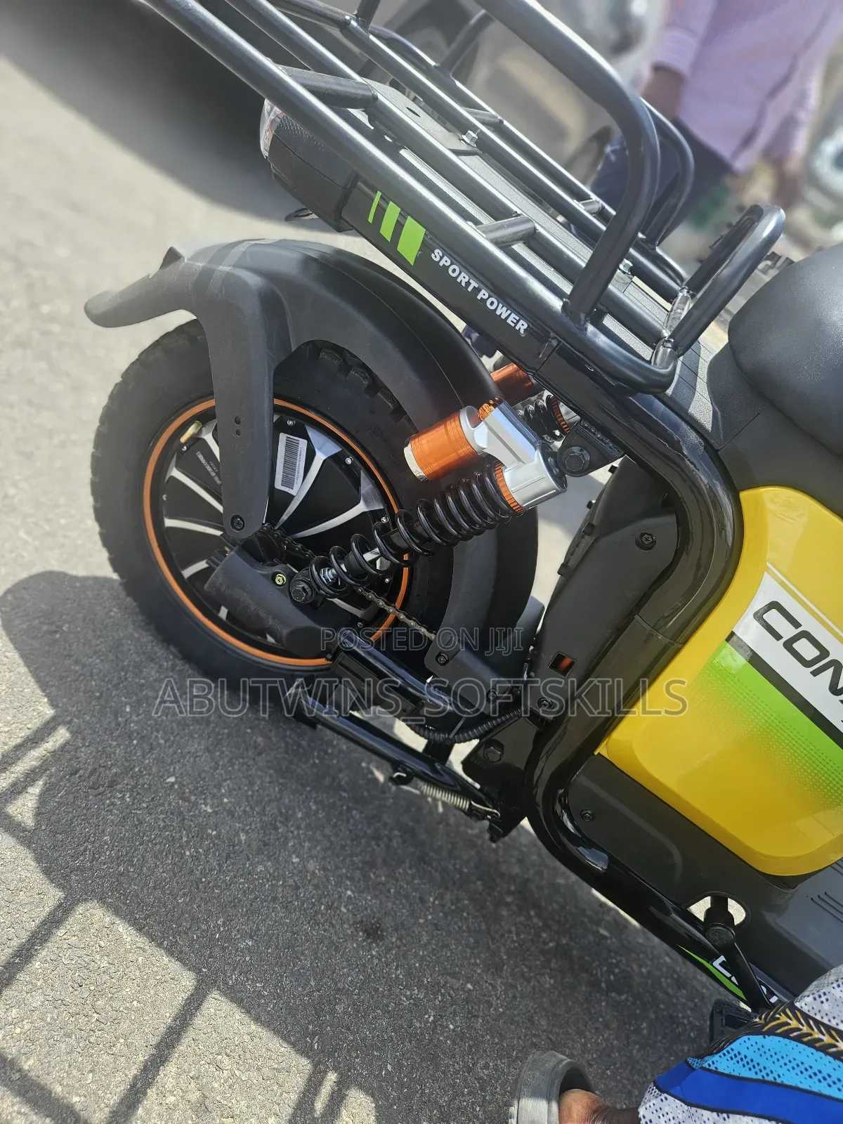 New Motorcycle 2024 Yellow