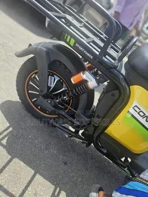New Motorcycle 2024 Yellow