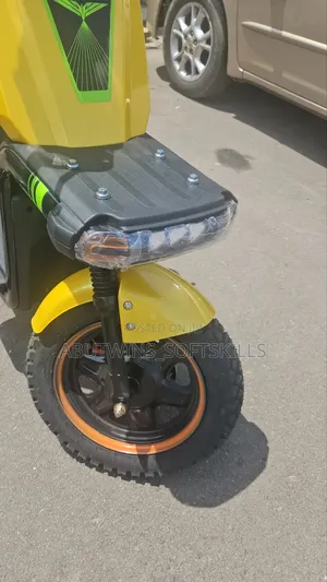 New Motorcycle 2024 Yellow