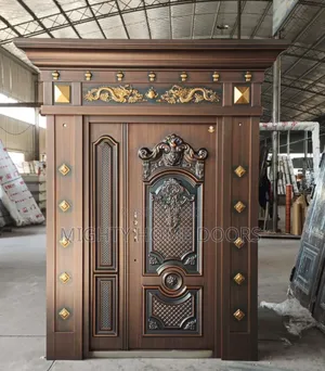 4ft by 7ft Copper Door With Arch.