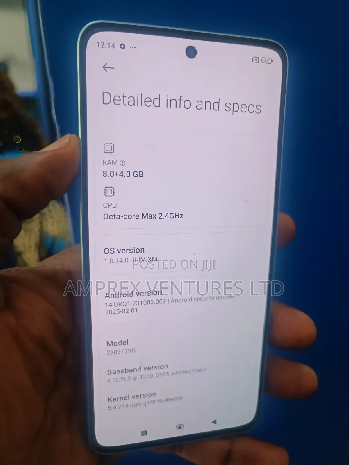 Xiaomi 12 Lite 256 GB Blue