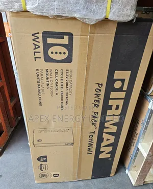 Firman 10kwh Lithium Battery. 6 Years Warranty.
