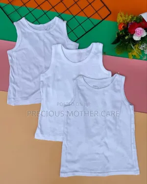 Photo - Quality Boys Cotton Singlet Under Wear 3 Pics