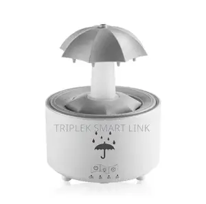 Rain Cloud Humidifier Water Aroma Diffuser With Timer Remote Control
