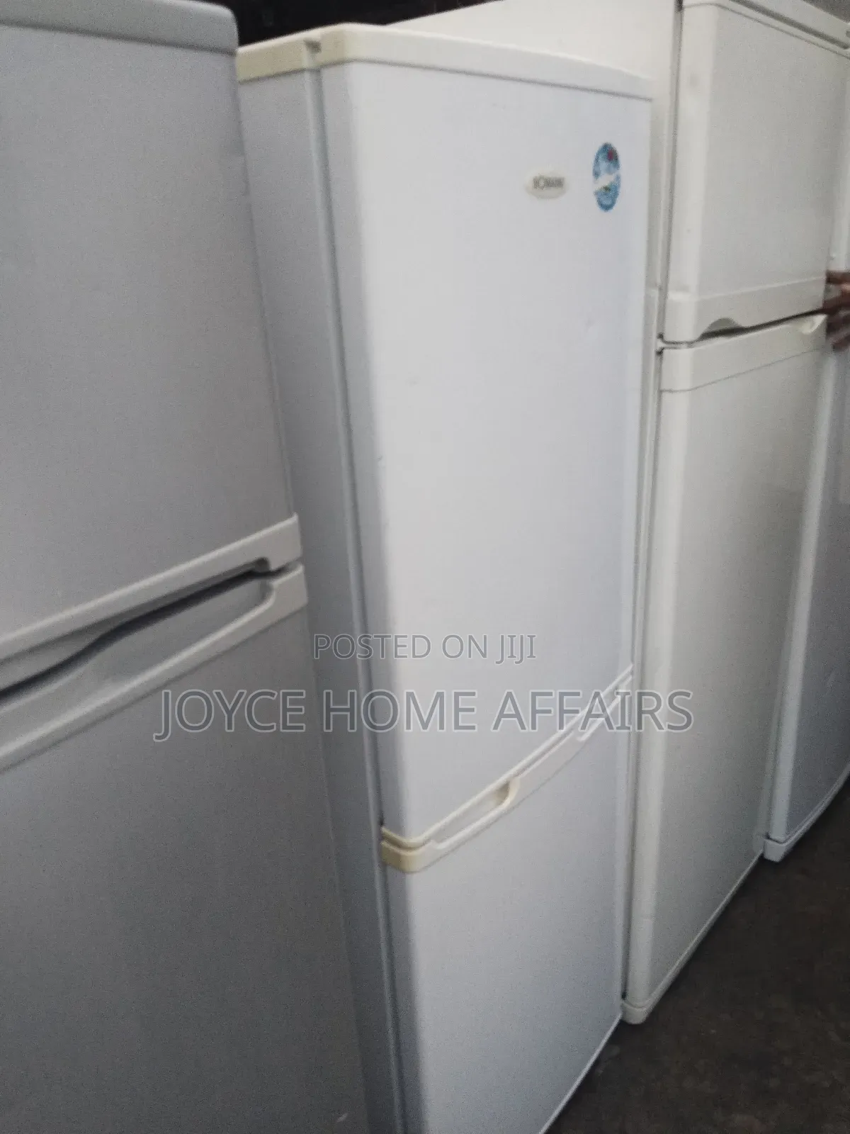 Double Door Standing Fridge and Freezer