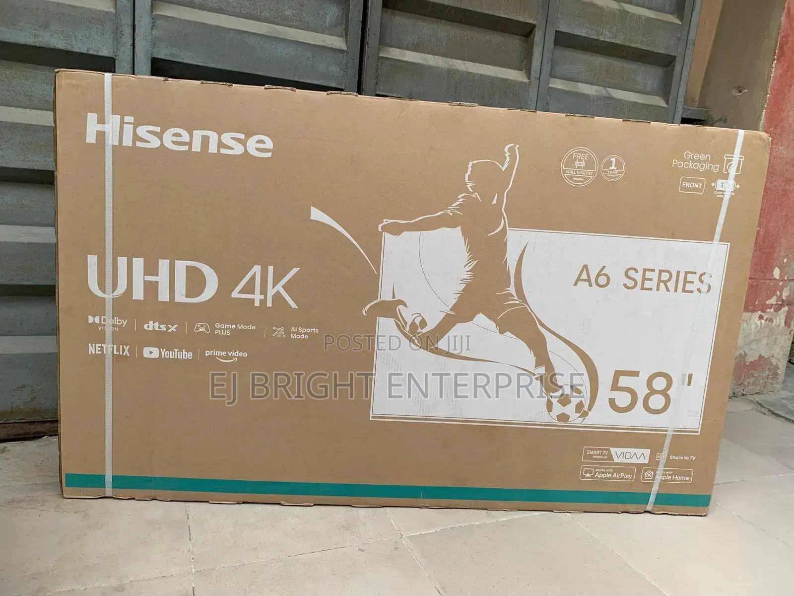 Hisense 58 Inches Uhd Tv