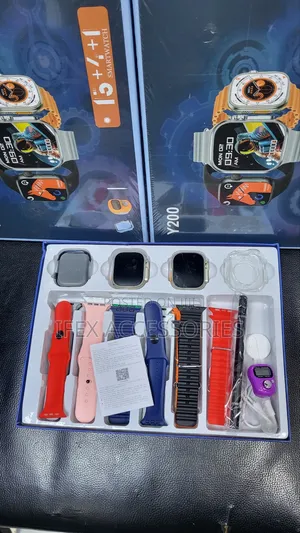 Y200 Smart Watch 3 in 1