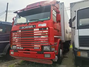 Scania 143m 8tires Container Truck 2009 Red