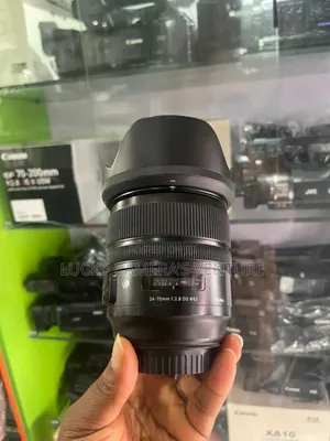Sigma 24 to 70mm Lens, 1.2dg