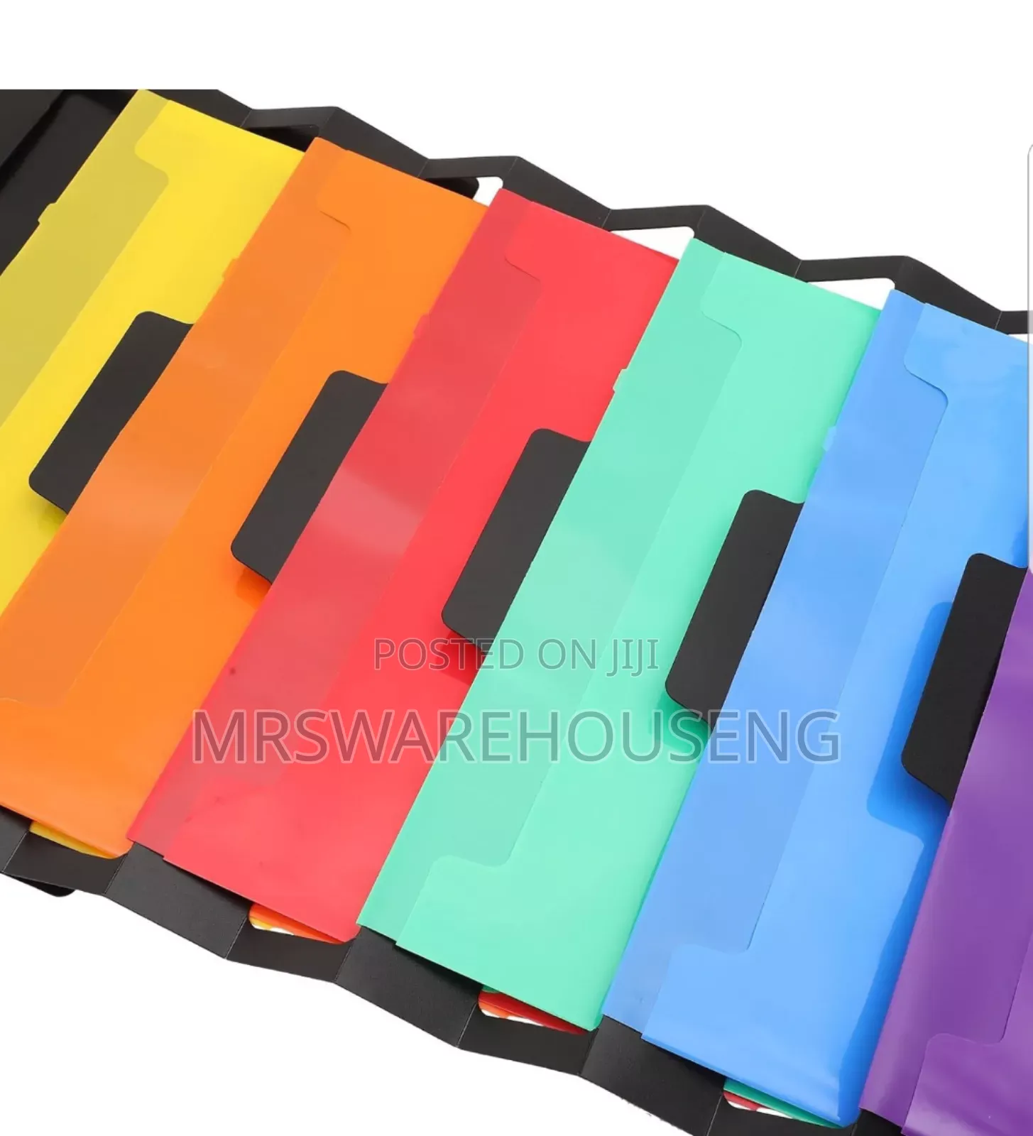 Mounted Handheld File Storage Bag Accordion File Folder