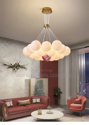 3d Moon Chandelier