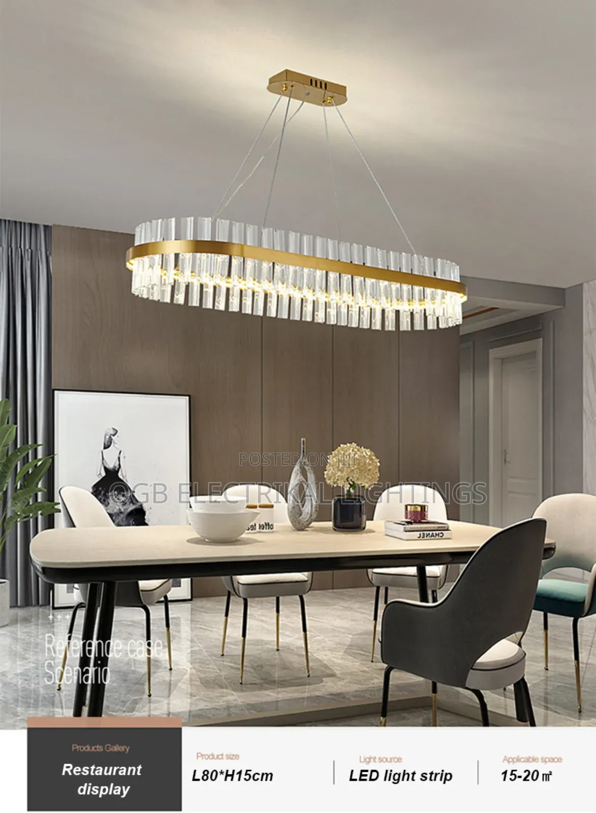 Modern Dinning Luxury Crystal