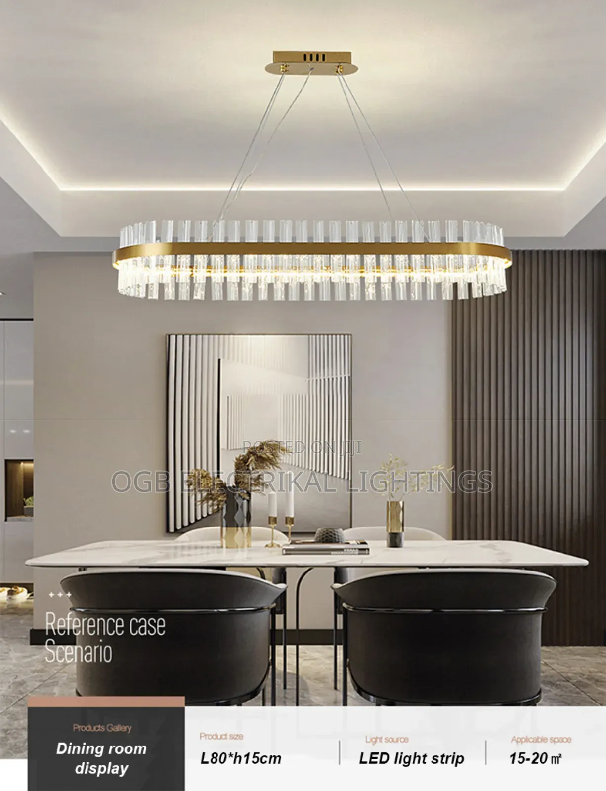 Modern Dinning Luxury Crystal