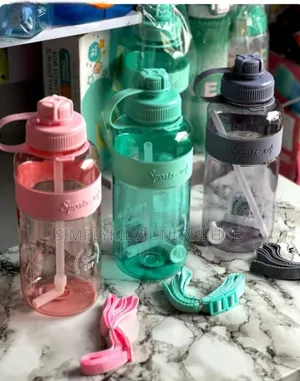 Large Capacity Transparent Sport Water Bottle