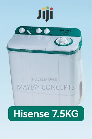 HISENSE WSQB753 7.5KG Twin Tub Washing Machine With Air Dry