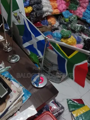Y, T and v Table Flag Stand