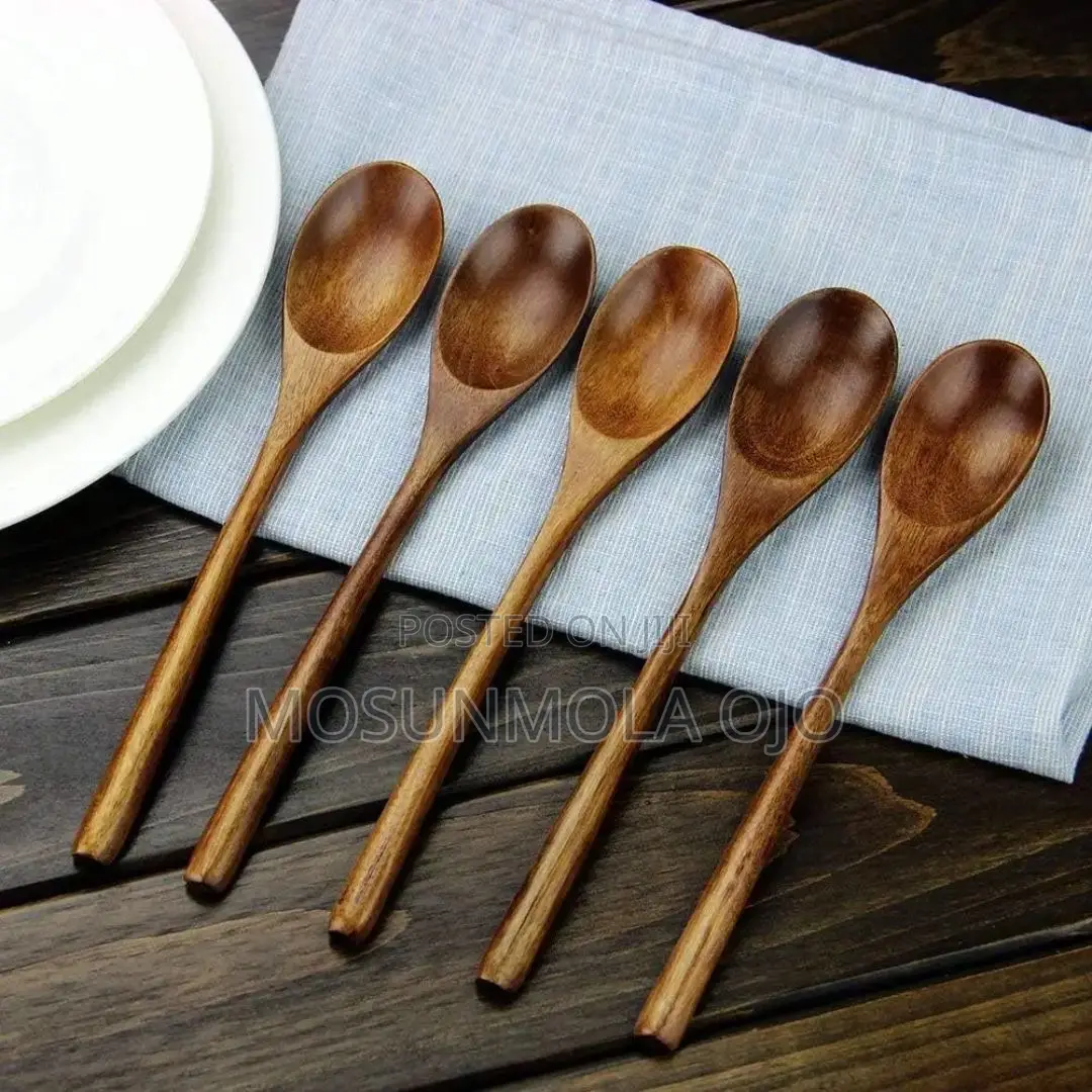 Bamboo Wooden Tablespoon - 5pcs