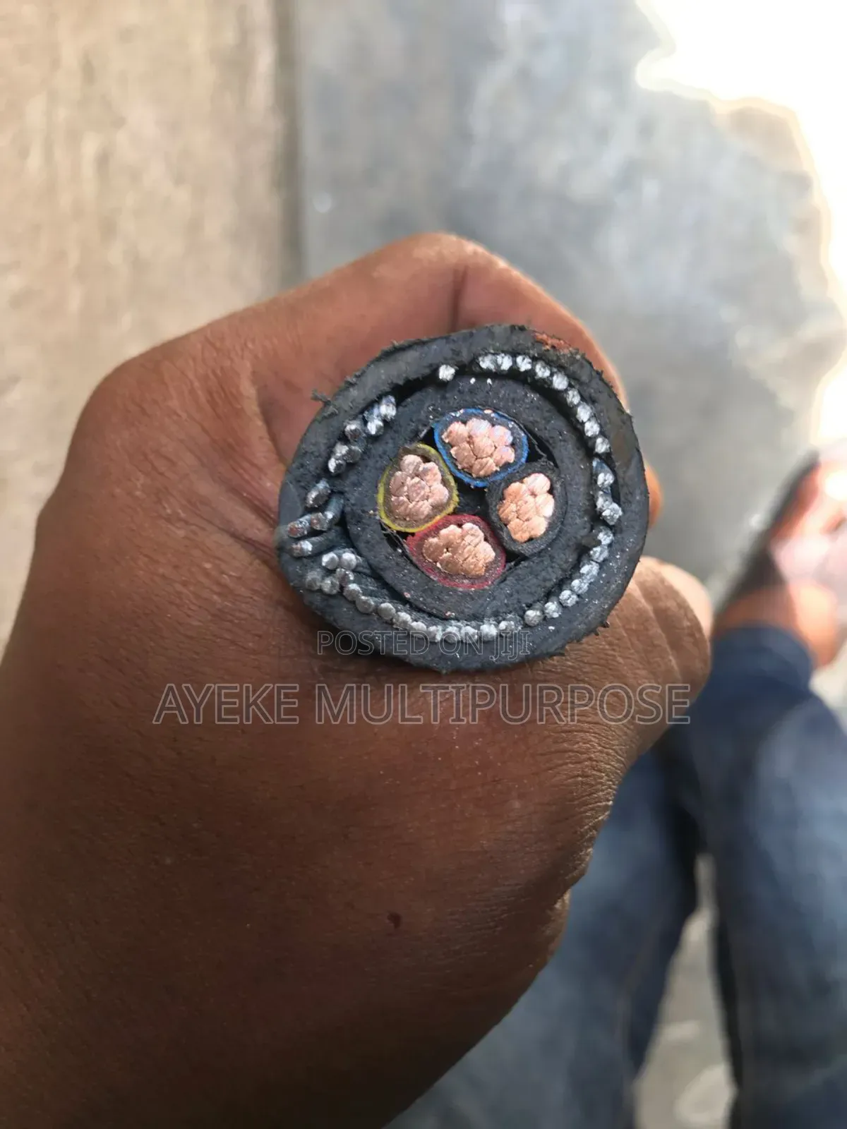Armored Cable 25mm X 4core Pure Copper