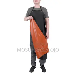 Double Layers Thickened Apron Kitchen Waterproof Vinyl Apron