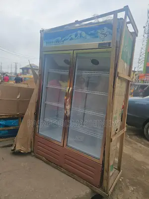 Double Doors Beverage Showcase