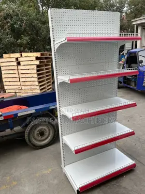 Single Side Gondola Supermarket Shelve 5 Rack