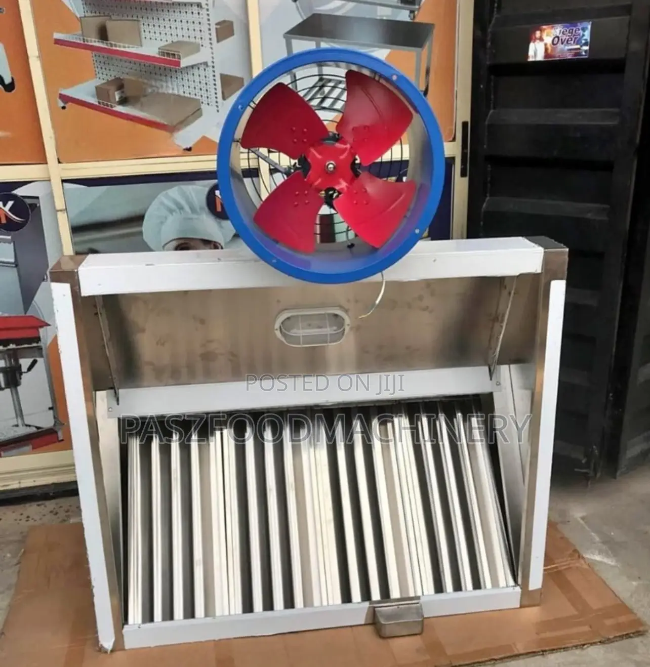 Industrial Hood With Fan