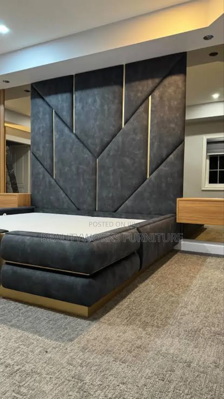 Big Bedframe With Bench