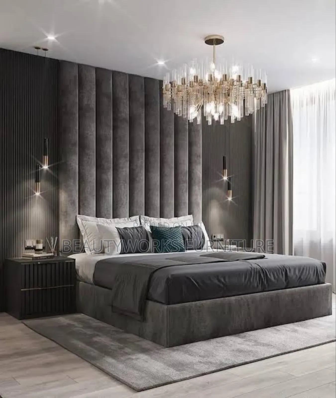 Big Bedframe With Bench