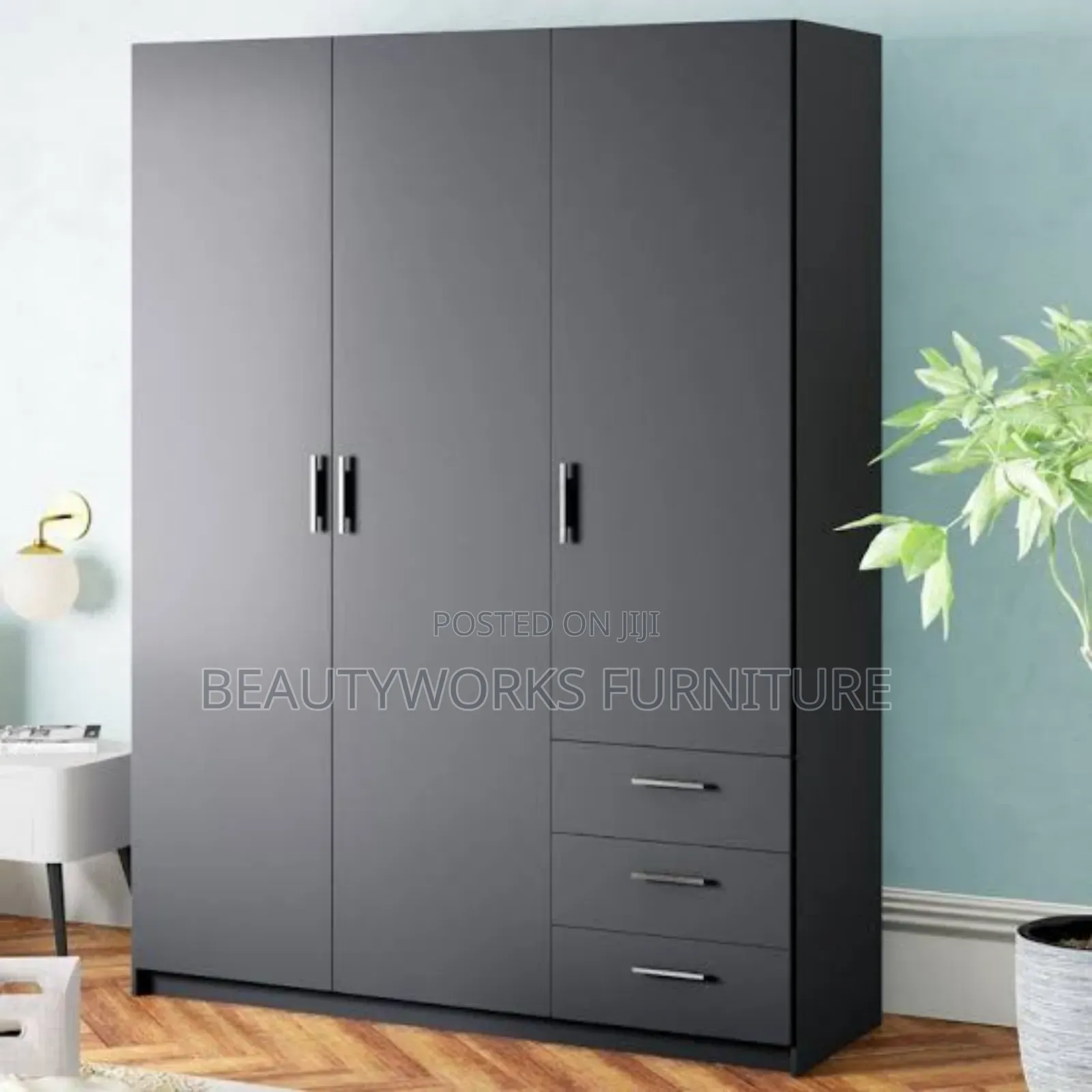 Wardrobe and Shelves