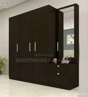 Wardrobe and Shelves