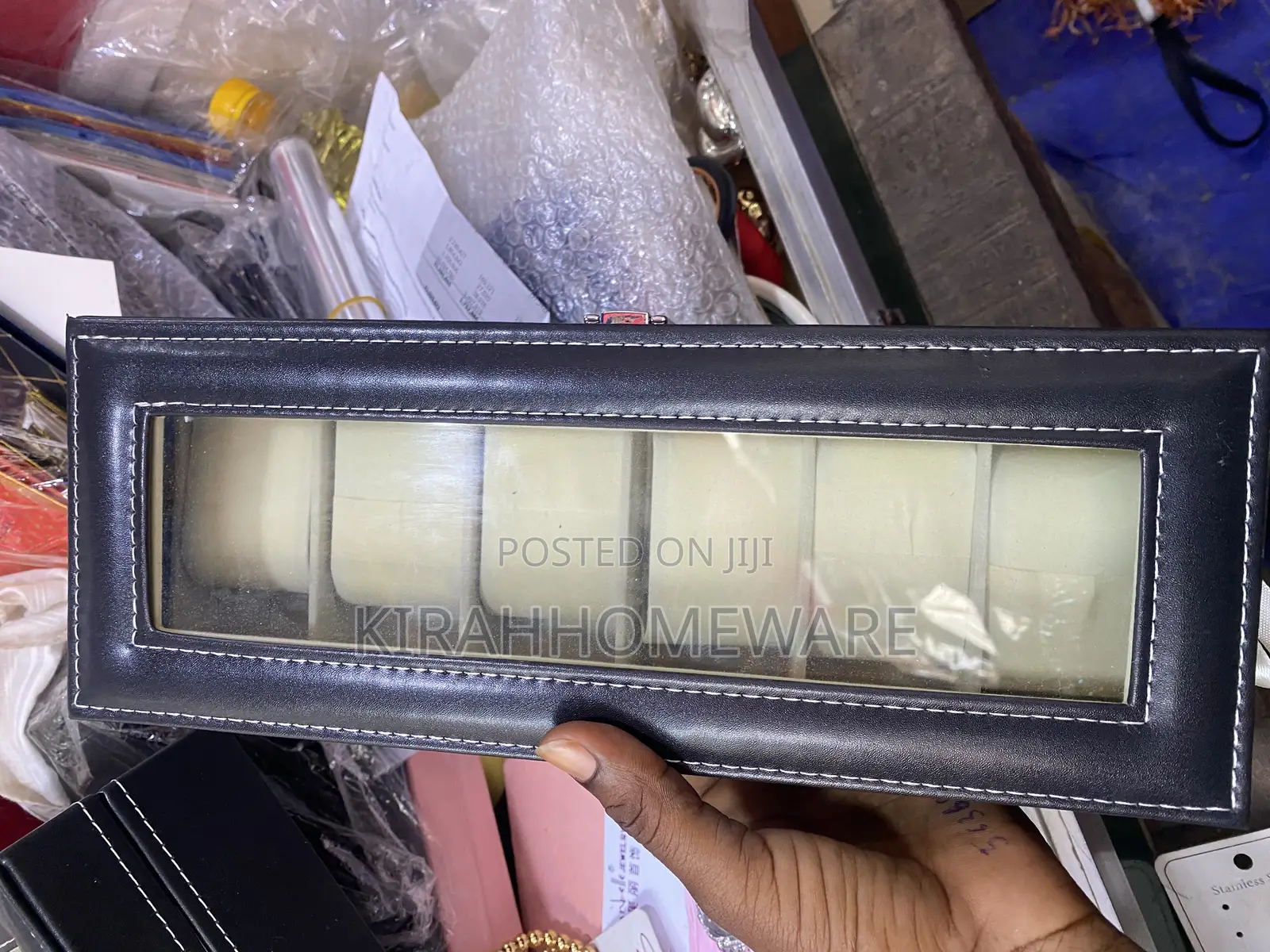 6pcs Whristwatch Display Case