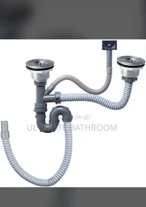 Double Bowl Kitchen Sink Waste Discharge