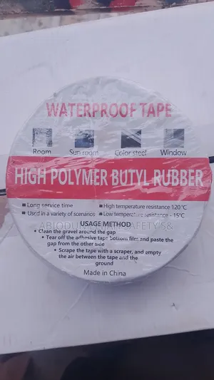 Waterproof Tape 4"Inches×5meters/High Polymer Butyl Rubber