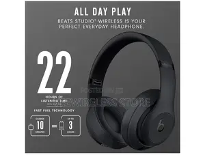 Beats Studio3 Wireless Noise Cancelling Over-Ear Headphones