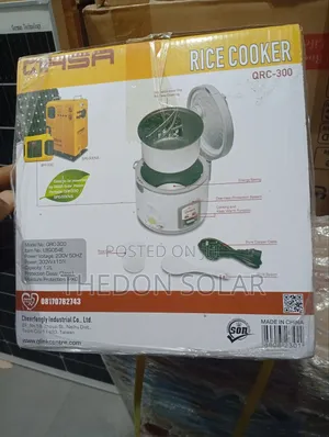 Photo - Qasa Solar Rice Cooker 300w