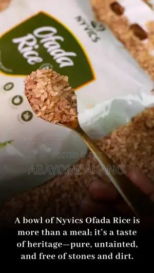 Photo - De-Stoned Ofada Rice