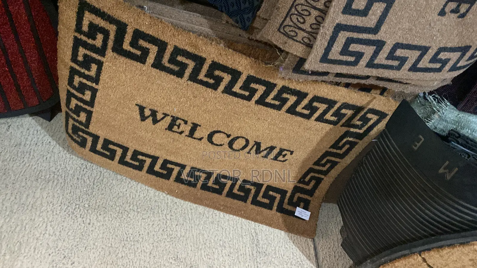 Coconut Footmat