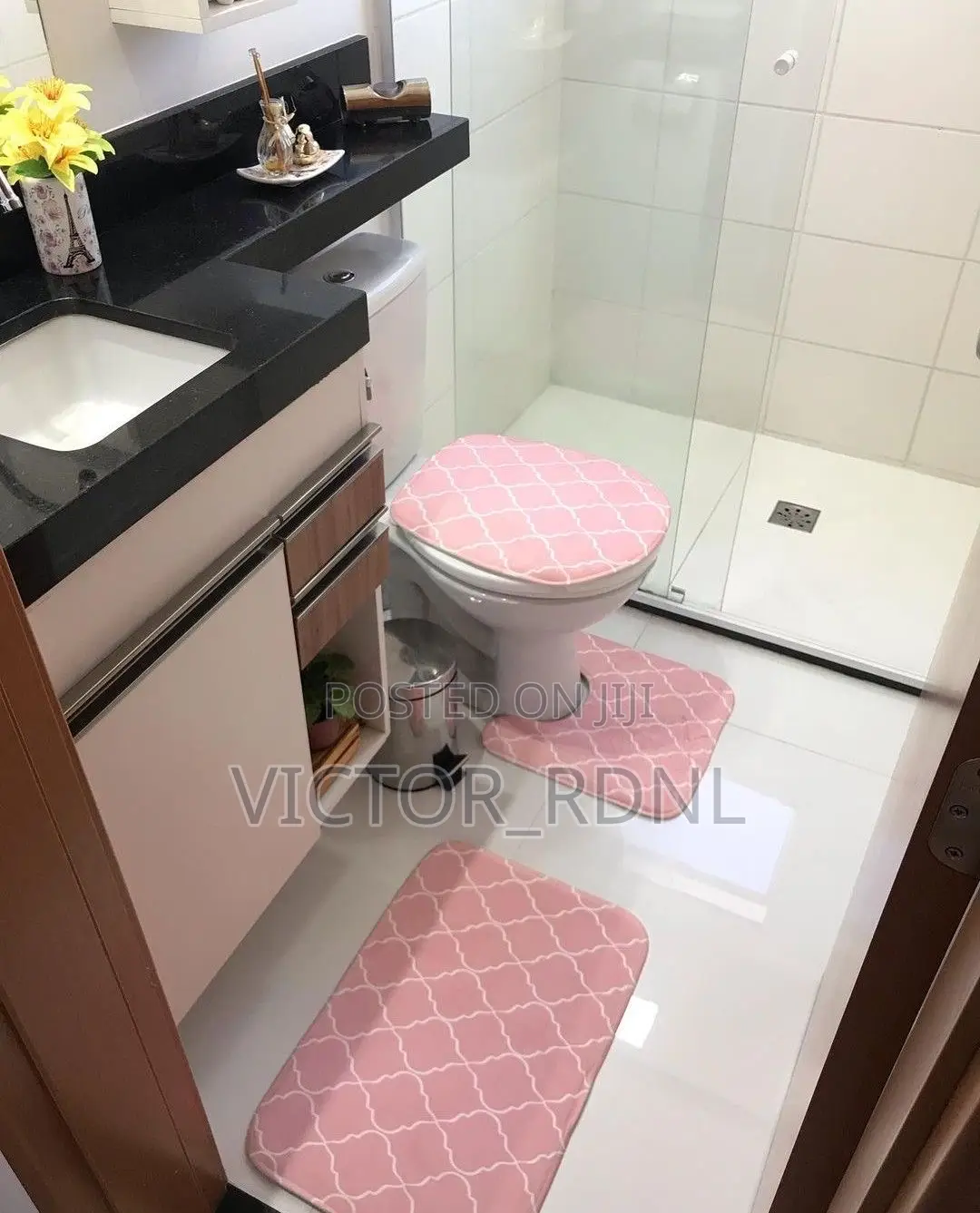 Toilet Mat Complete Set