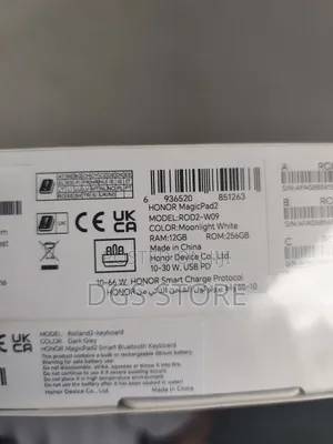 New Honor Pad 2 256 GB White