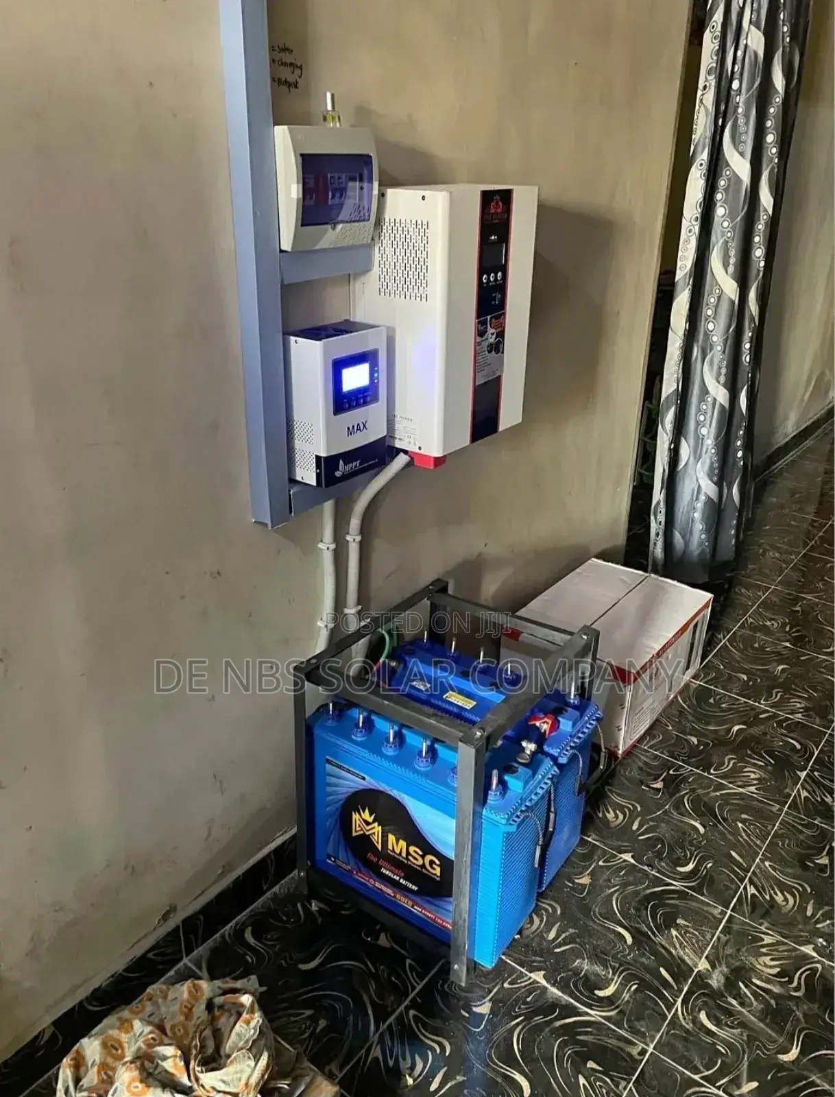Complete Setup 3.5kv 24v Inverter Installation System