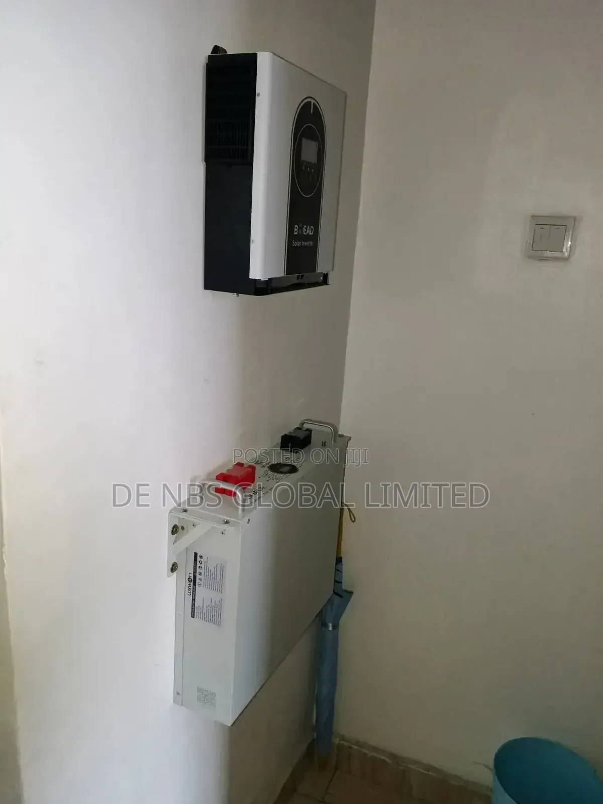 Complete Setup 3kwh Lithium Ion Phosphate Battery Installation System