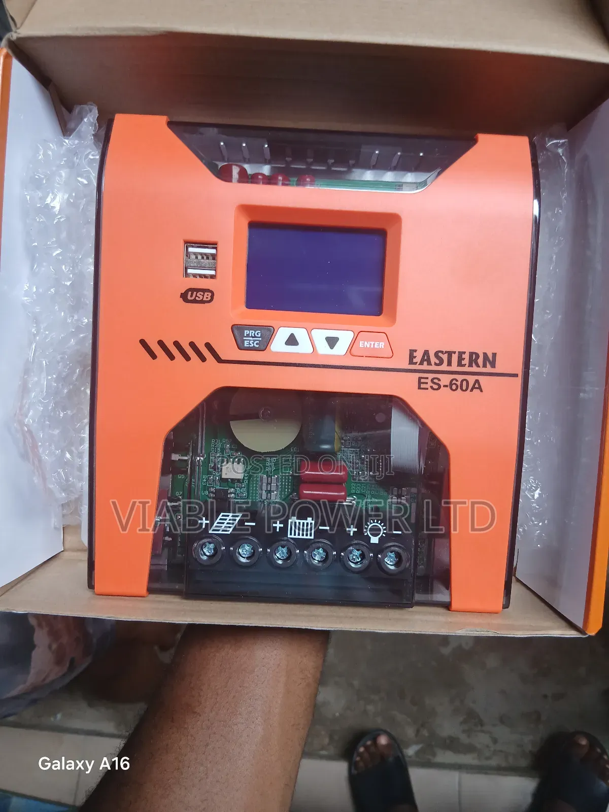 Eastern 60amp MPPT Charge Controller Very Effective