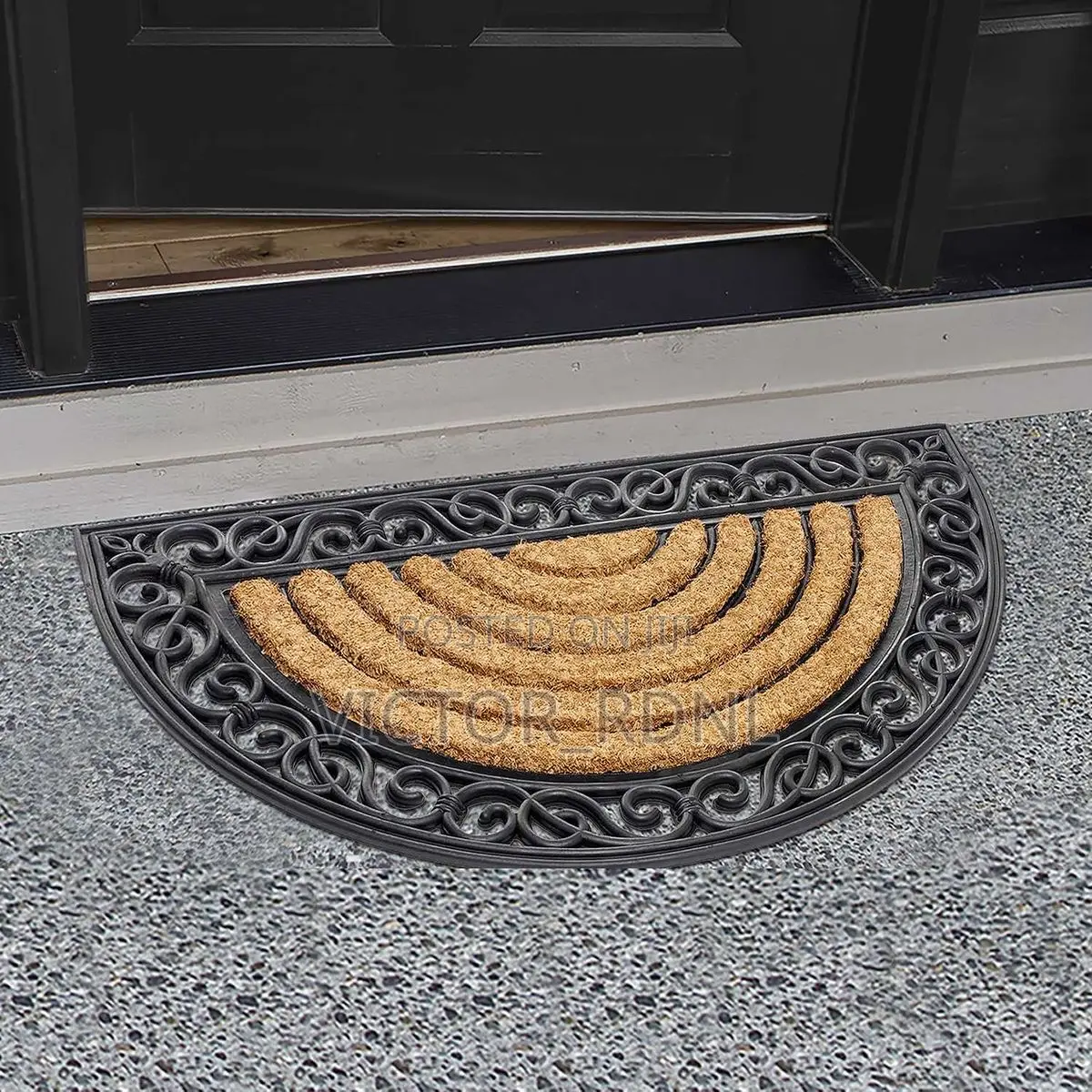 Luxury Rubber Footmat