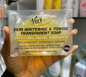 Photo - Veet Gold Skin Whitening Toning Transparent Soap